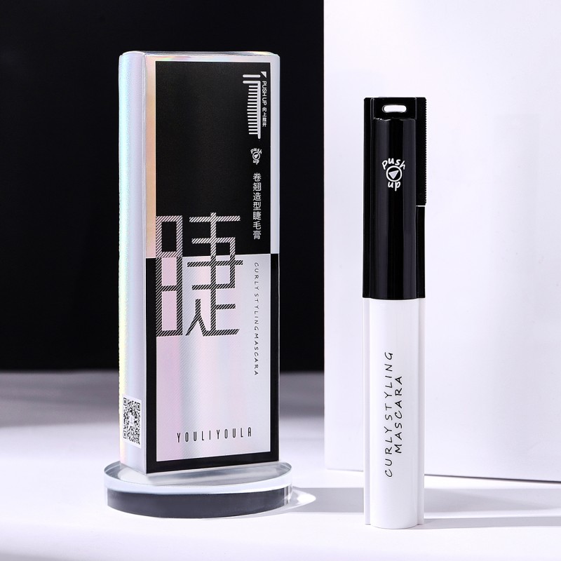 Mascara Factory - 4D Curling Waterproof Longlasting Smudge Proof Thick Fiber