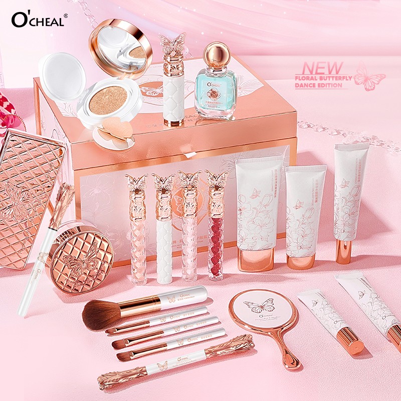 Makeup Gift Box Supplier - 22 PCS Full Range Skin Care Cosmetic for Beginners