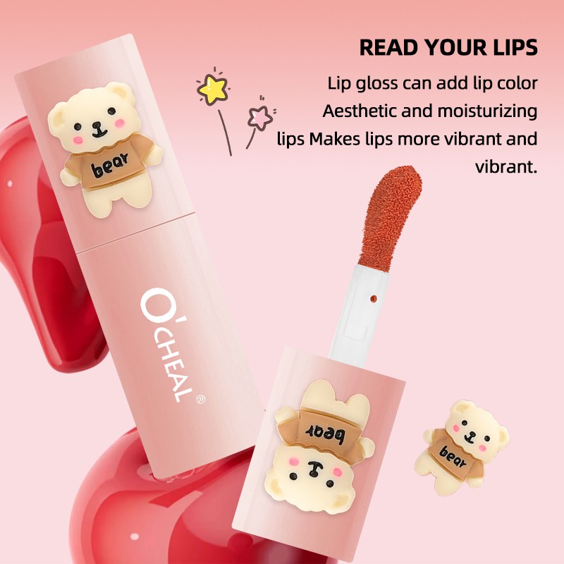 Lip Gloss Factory - Cartoon Waterproof Long Lasting Moisturizing Delicate Smooth