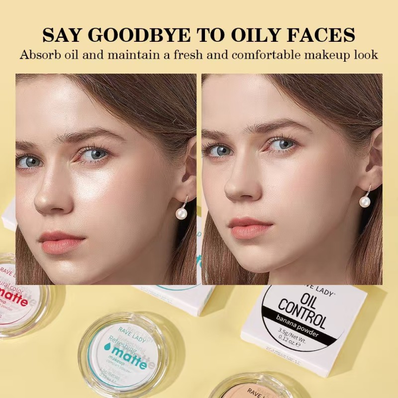 Concealer Powder Manufacturer - 3 Color Light Mineral Whitening Lasting Waterproof