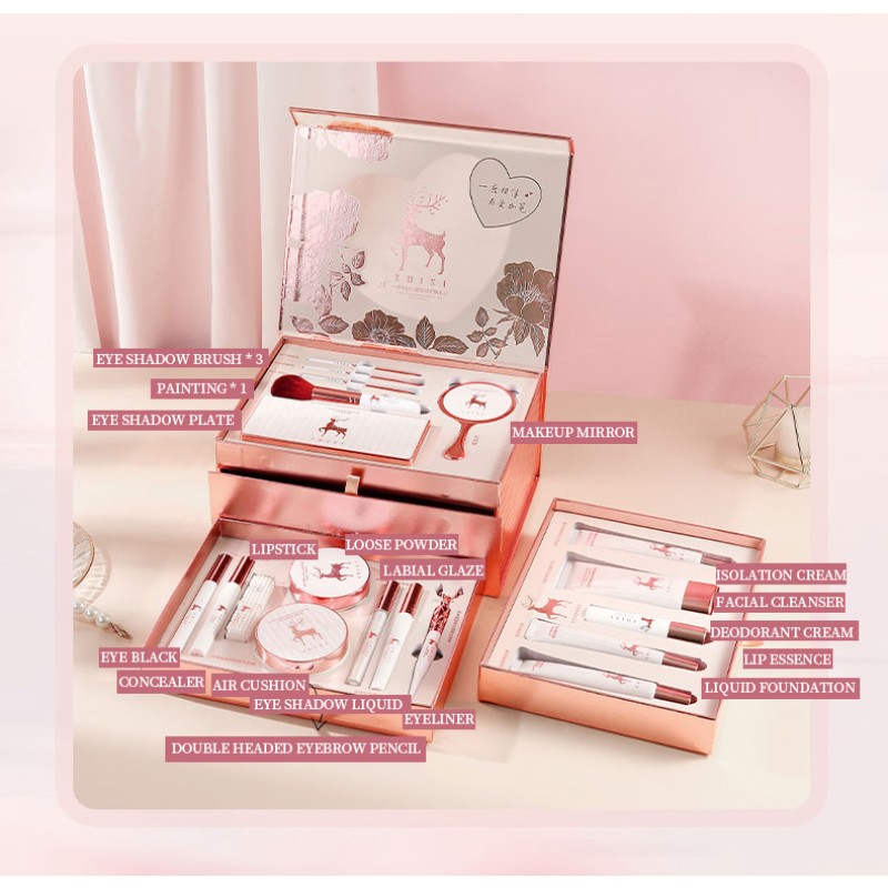 Makeup Kit Manufacturer - Fawn Set 20Pcs/Set Couples Holiday Birthday Gifts
