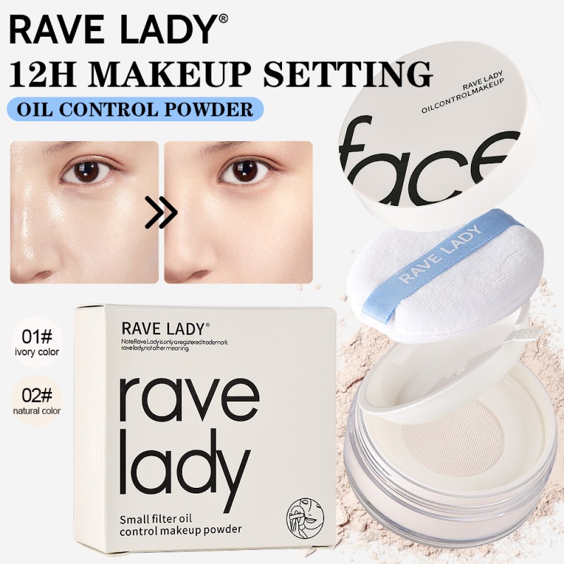 Loose Powder Supplier - RAVE LADY Waterproof Oil Control Vegan Setting Powder