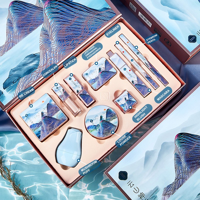 Beauty Care Kit Supplier - OCHEAL Lipstick Eyeliner CC Cream Pressed Powder