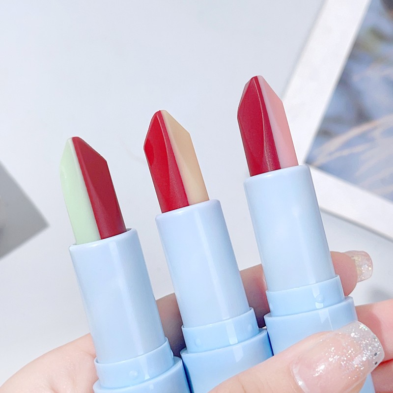 Lipstick Supplier - O'CHEAL Silky Matte Two Tone Moisturizing Warm Color Changing
