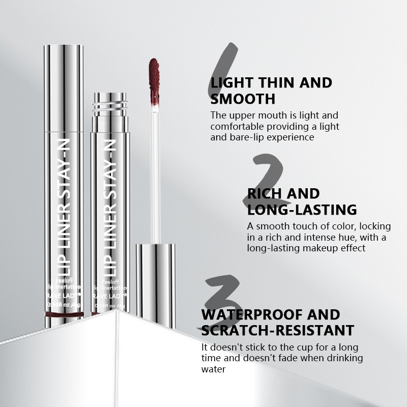 Lip Stain Manufacturer - Tear Off Matte Tattoo Dyed Peel Off Waterproof Lasting