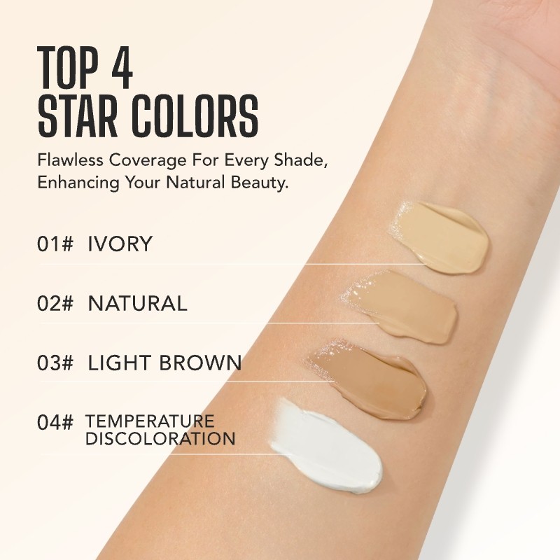 Matte Foundation Supplier - Natural Long Term Waterproof Effective Concealer