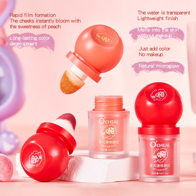 Liquid Blush Manufacturer - Waterproof Long Lasting Bestseller 6 Color Cheek