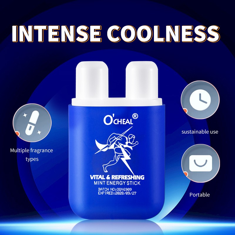 Nasal Inhaler Manufacturer - Natural Essence Refreshing Peppermint Double Tube