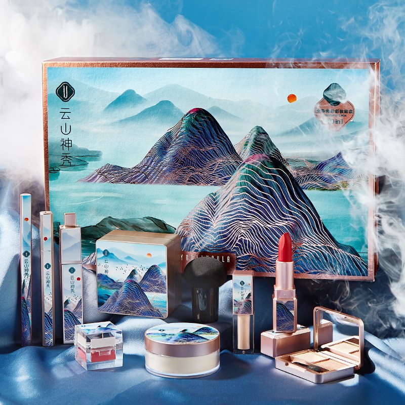 Beauty Care Kit Supplier - OCHEAL Lipstick Eyeliner CC Cream Pressed Powder