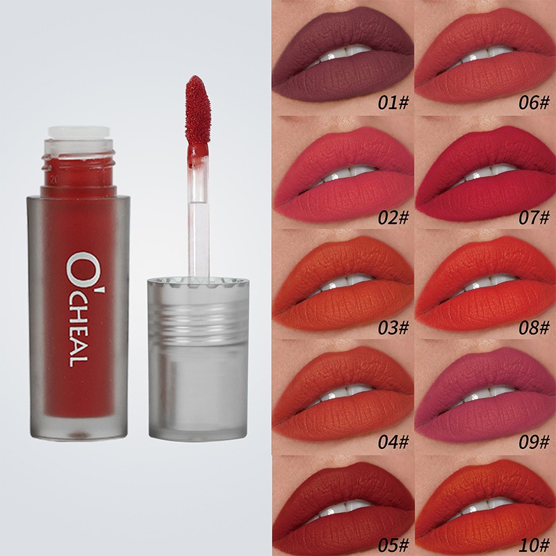 Lip Gloss Kit Manufacturer - 10pcs/set Custom Glossy Matte Liquid High Pigment