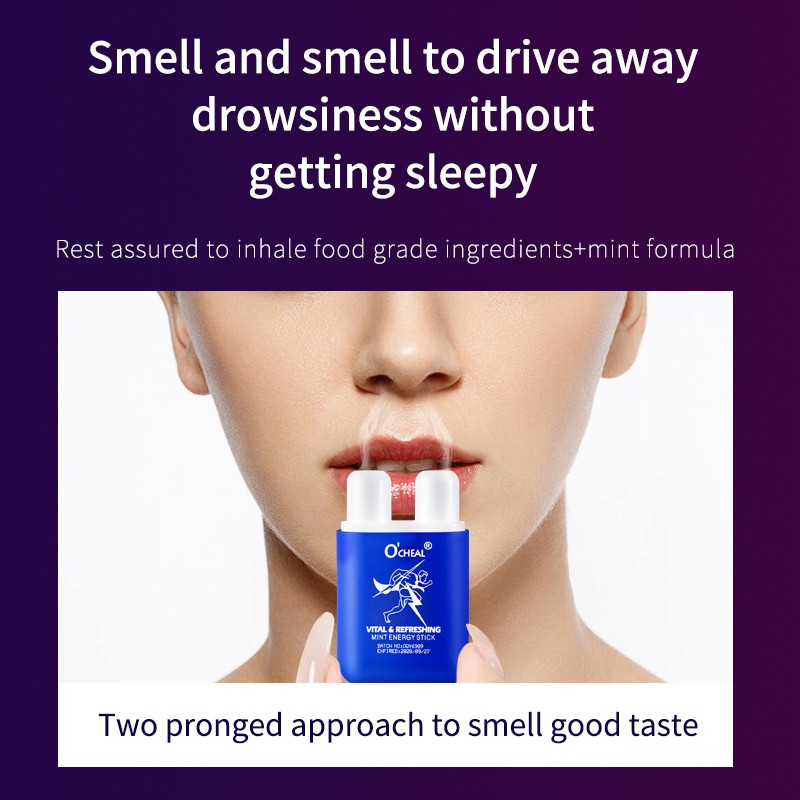 Nasal Inhaler Manufacturer - Natural Essence Refreshing Peppermint Double Tube