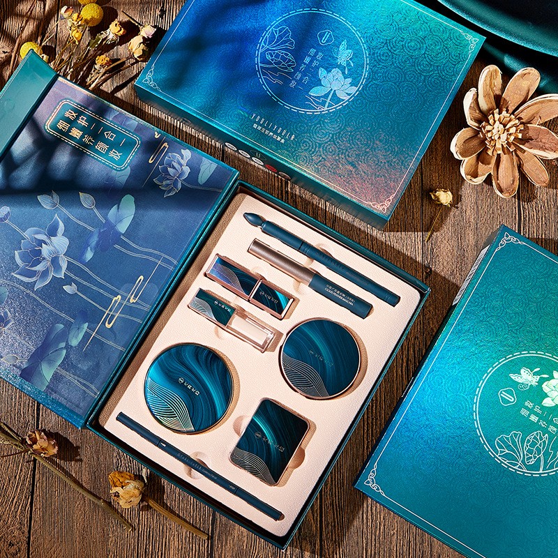 Makeup Set Manufacturer - 8Pcs/Set Gift Box Mushroom Air Cushion BB Cream