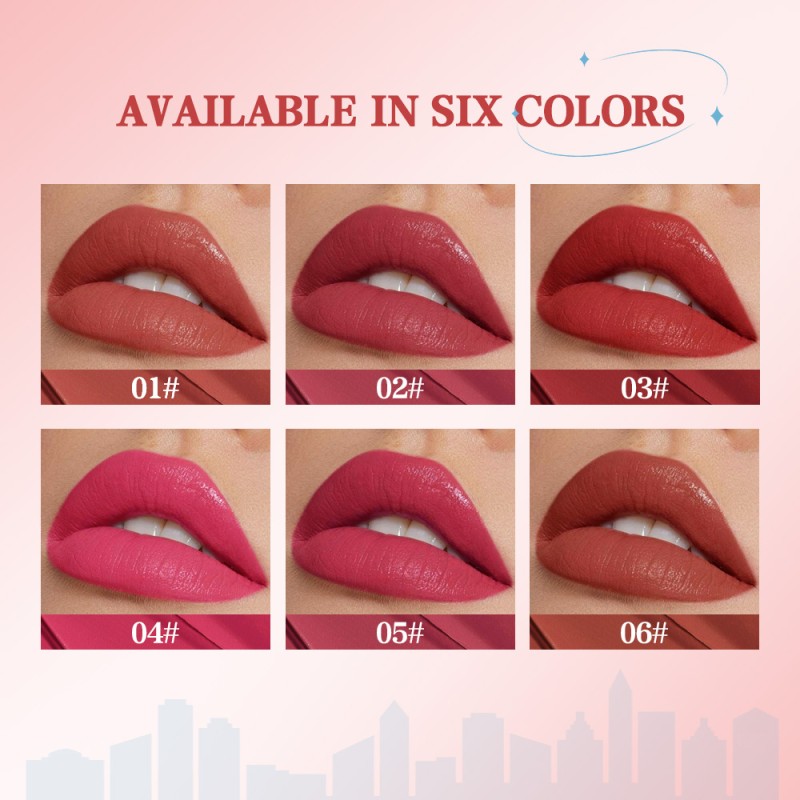 Lip Stain Supplier - Waterproof Highly Pigmented Velvet Silky Matte Cotton