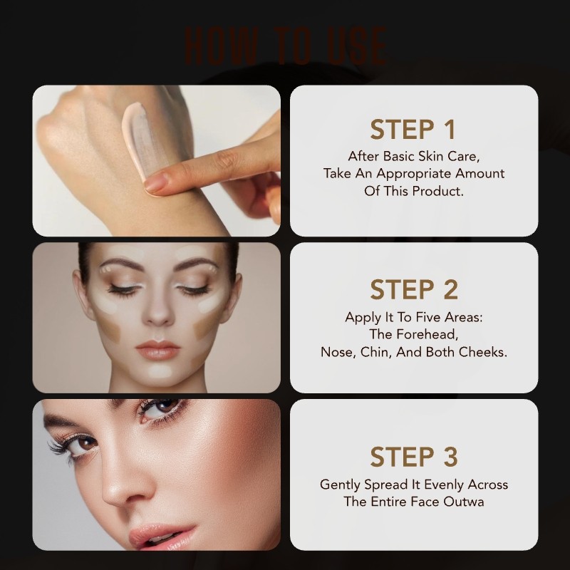 Liquid Foundation Manufacturer - O'CHEAL 4 Colors Creamy Lightweight Waterproof