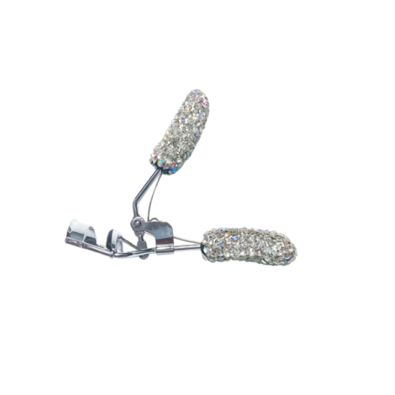 Eyelash Curler Supplier - Clear Shiny Crystal 3D Makeup Tool for Eye Beauty
