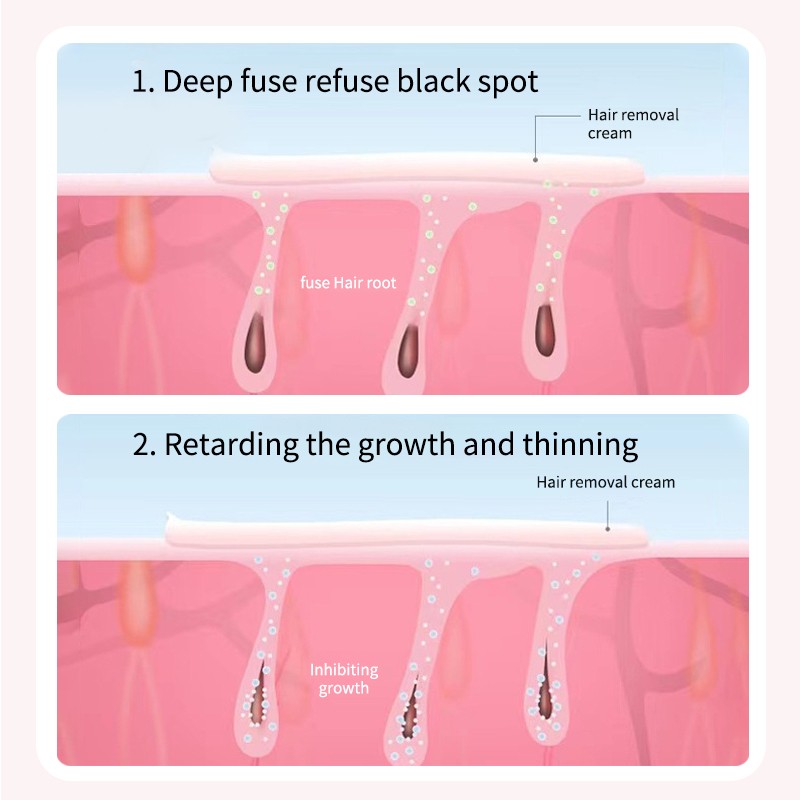 Hair Removal Cream Supplier - 50g Private Label Full Body Painless Gentle