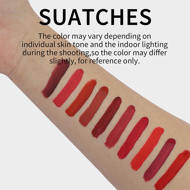 Lip Gloss Kit Manufacturer - 10pcs/set Custom Glossy Matte Liquid High Pigment