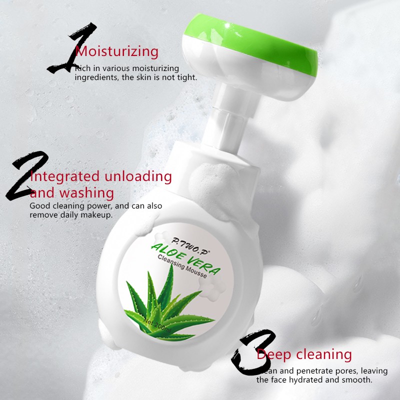 Facial Cleanser Supplier - Flower Cleanser Mousse Exfoliating Removing Blackheads