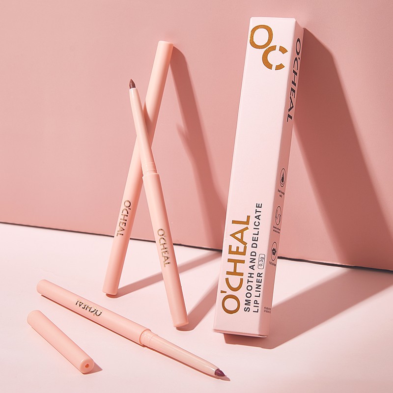 Lip Liner Pencil Factory - High Pigmented Creamy Matte Long Wearing 6 Colors