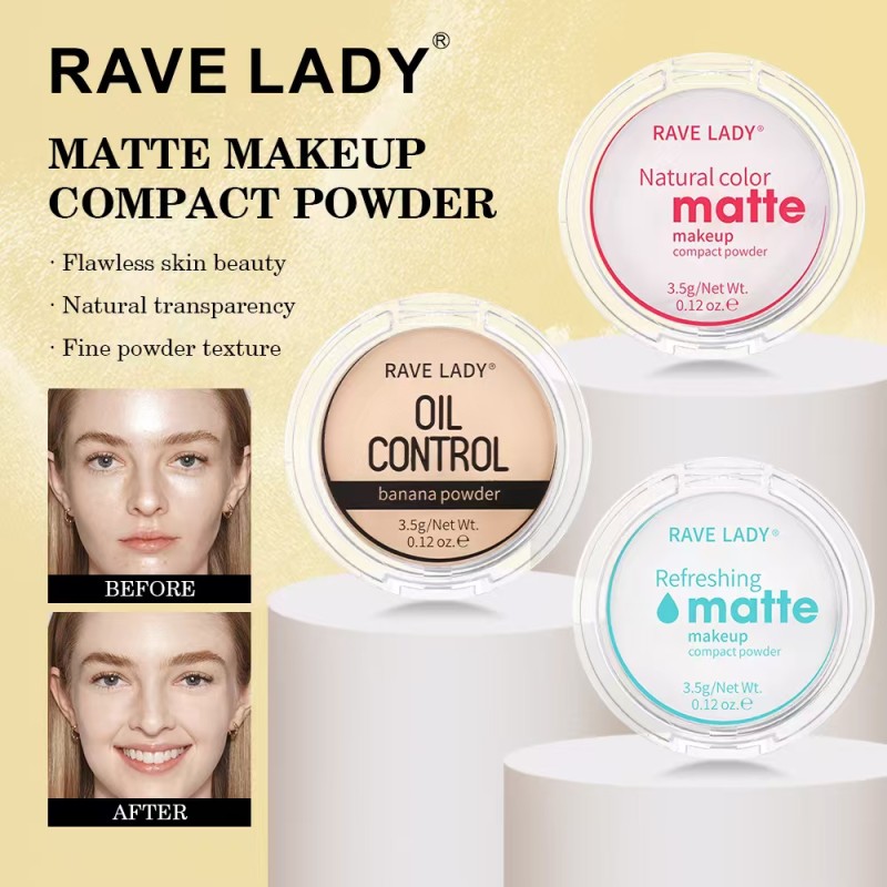 Concealer Powder Manufacturer - 3 Color Light Mineral Whitening Lasting Waterproof