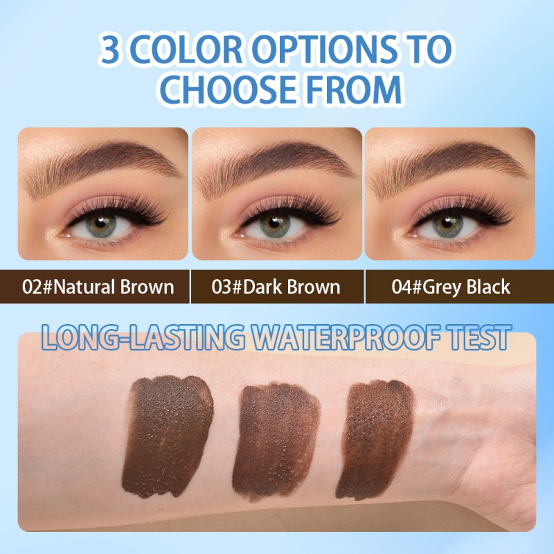 Eyebrow Tint Manufacturer - Waterproof Pomade Angled Brush Dip Liquid Enhancement