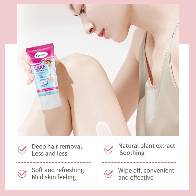 Hair Removal Cream Supplier - 50g Private Label Full Body Painless Gentle
