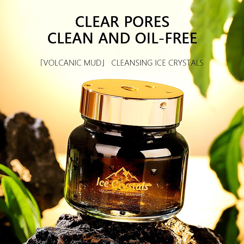 Cleansing Cream Manufacturer - Volcanic Mud Clean Ice Crystal Oil Control
