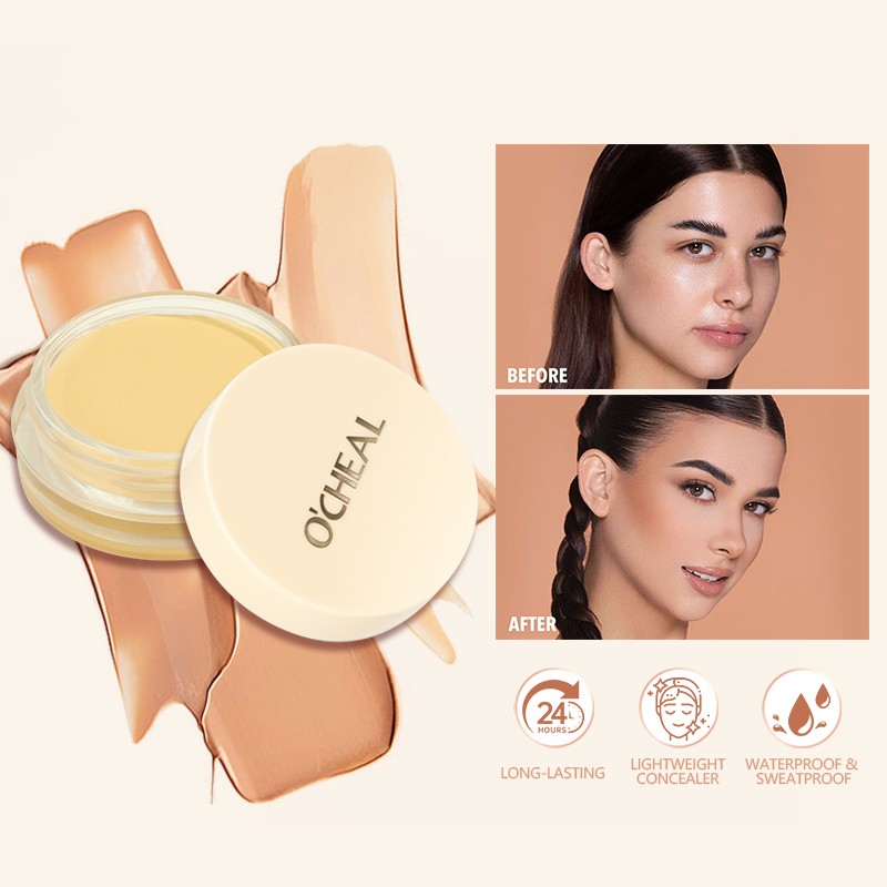 Cream Concealer Factory - O'cheal Rapid Retouch Waterproof Full Coverage Matte