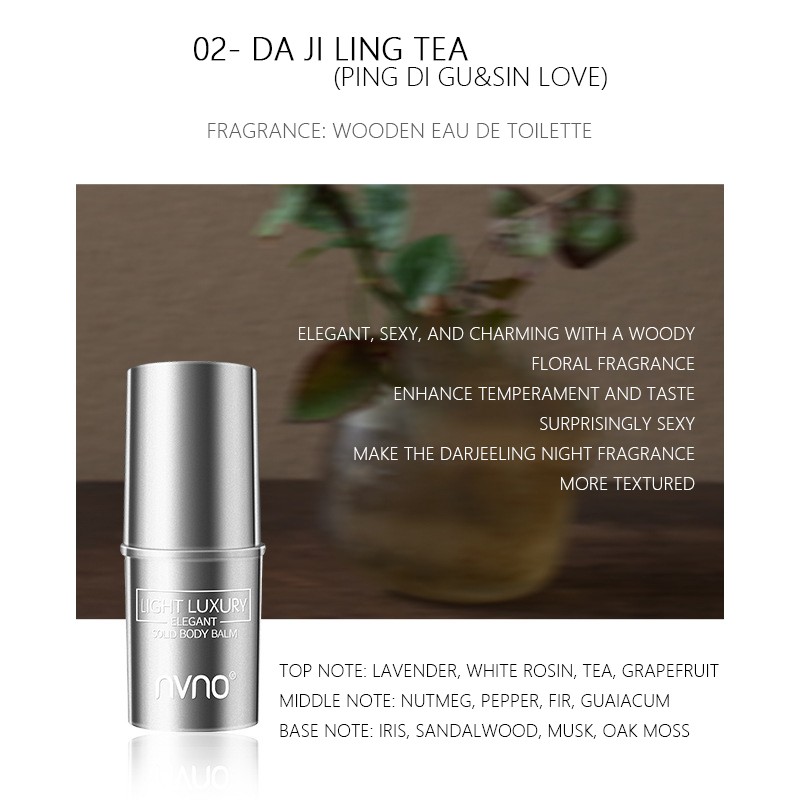 Solid Balm Supplier - 3 Floral Light Fragrance Durable Deodorant Delicate Carry