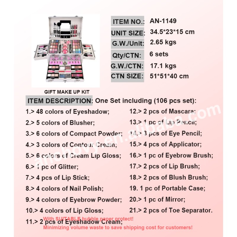 Vanity Table Kit Manufacturer - 1149A Professional Cute Makeup Table with Mirror