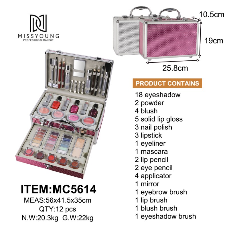 Makeup Gift Set Manufacturer - 5614B Professional Cute Full Makeup Kit