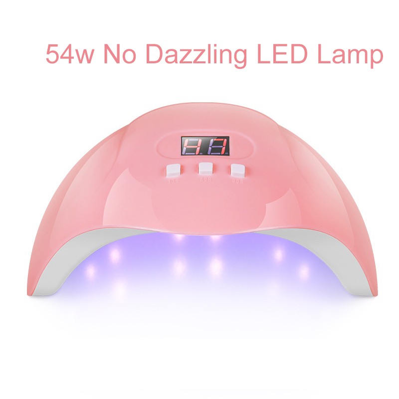 Nail Lamp Supplier - Ready to Ship 54 Watt Intelligent Gel LED UV Lamp