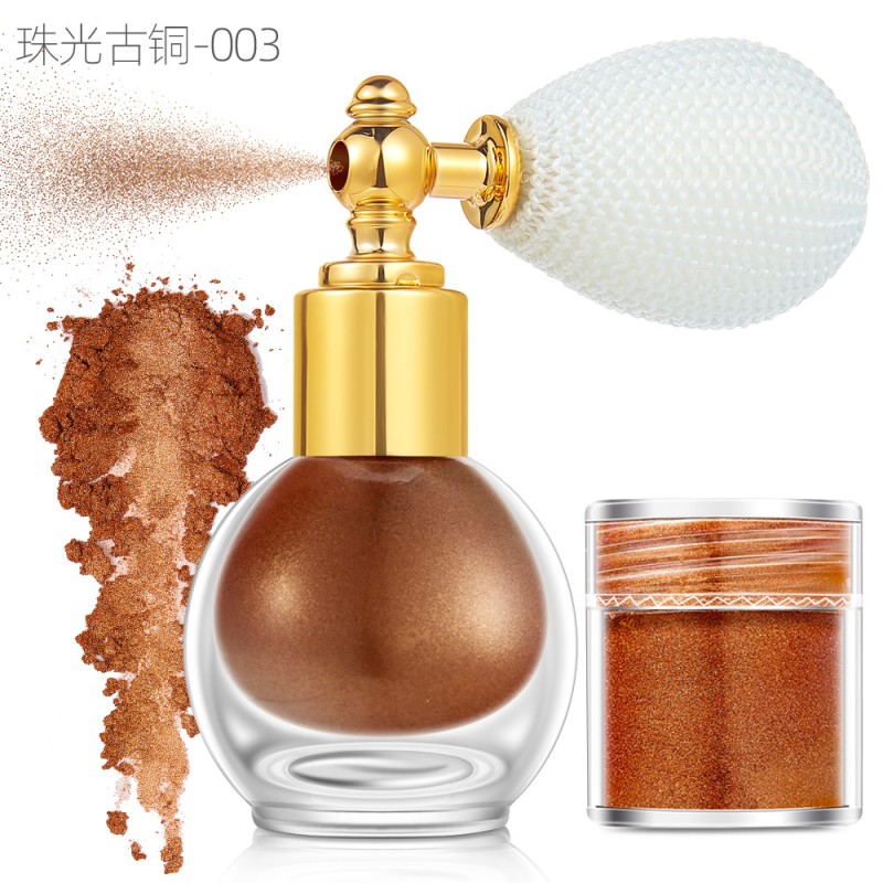 Highlighter Powder Factory - GGF01 High Quality 10 Colors Pearl Glitter Spray