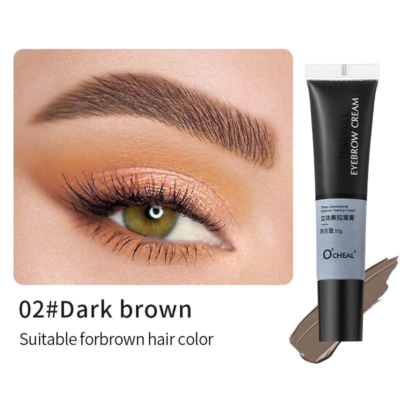 Eyebrow Gel Cream Supplier - 6812A1 OCHEAL Waterproof Liquid Tinted Peelable