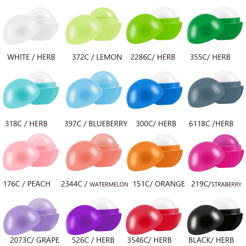 Lip Balm Supplier - CG01A3 Wholesale Cute Vegan Moisturizing Fruit Organic