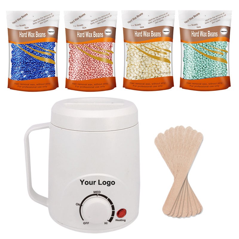 Wax Heater Kit Supplier - WK002 200cc Wax Warmer Hair Removal Pots Kit
