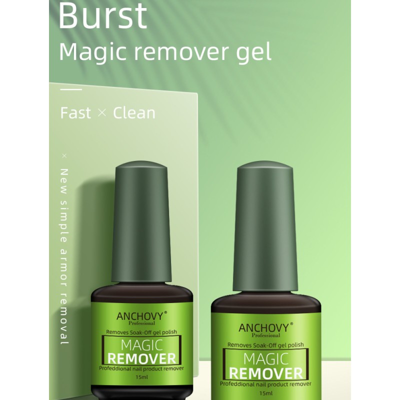 Nail Polish Remover Supplier - BLJ01A Wholesale 15ML Tea Colored Bottle Crack