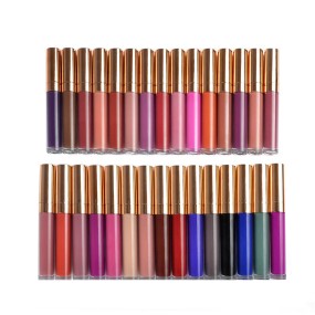 Liquid Lip Gloss Manufacturer - RTS Long-Lasting Matte Velvet Waterproof Vegan