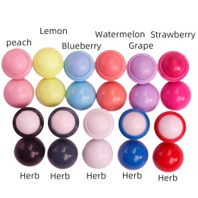 Lip Balm Manufacturer - CG01A2 Wholesale Custom Round Moisturizing Fruit