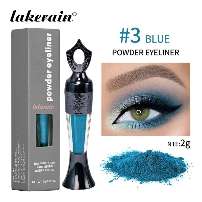 Eye Shadow Powder Supplier - YXB02A Organic Arabic Kohl Glitter Loose Eyeliner