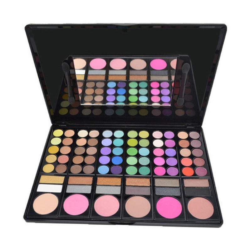 Eyeshadow Palette Factory - 078B2 High Pigment 78 Colors Custom Makeup Set