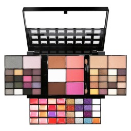 Makeup Palette Supplier - 074B2 Wholesale 74 Colors Matte Organic Face Kit