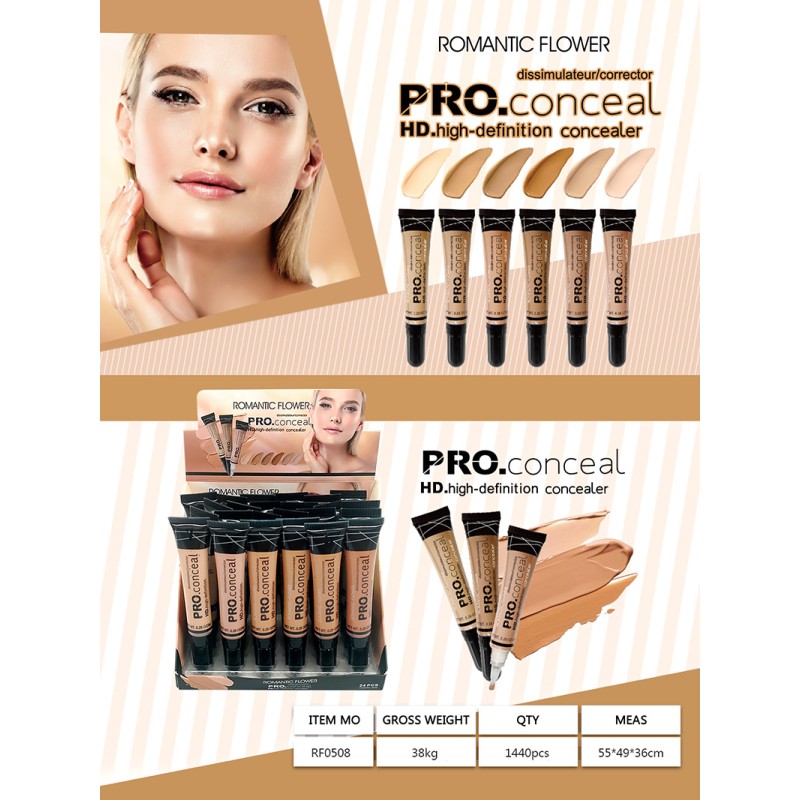 Concealer Supplier - FDY06A 6 Color Contouring Waterproof Full Coverage