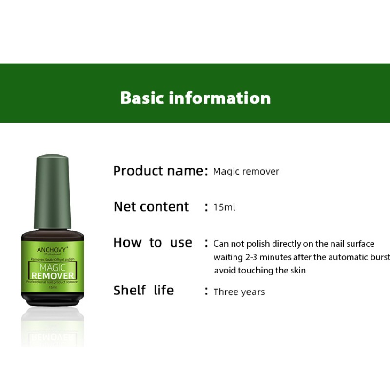 Nail Polish Remover Supplier - BLJ01A Wholesale 15ML Tea Colored Bottle Crack