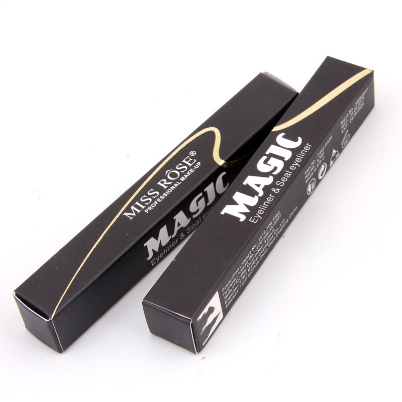 Eyeliner Pen Factory - YZB01A Liquid Stamp Waterproof Black Matte Kajal