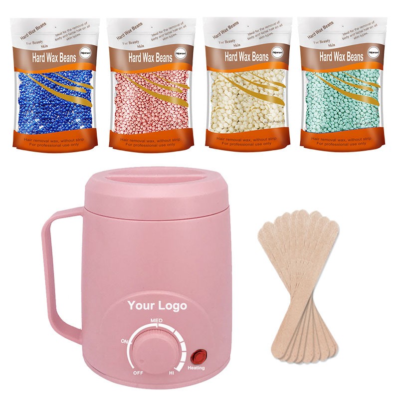 Wax Heater Kit Supplier - WK002 200cc Wax Warmer Hair Removal Pots Kit