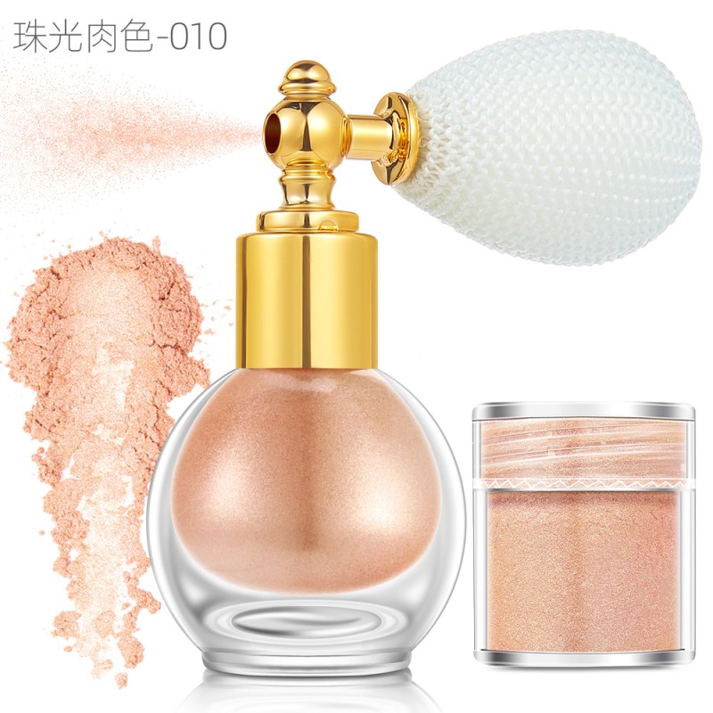 Highlighter Powder Factory - GGF01 High Quality 10 Colors Pearl Glitter Spray