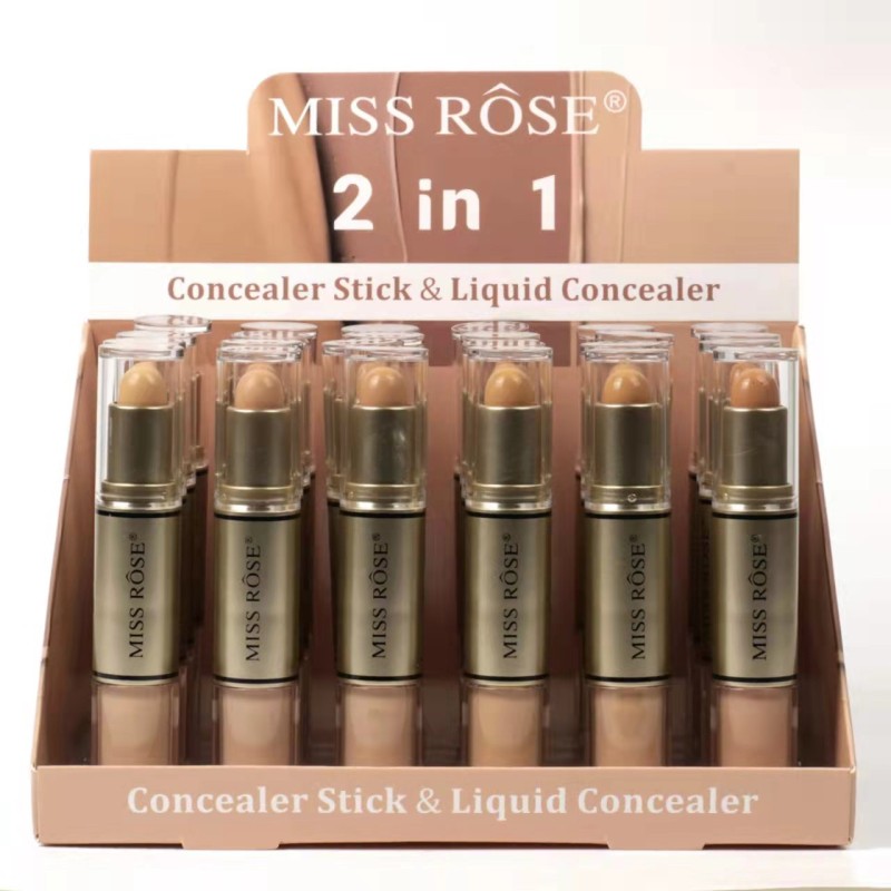Concealer Stick Supplier - LCS01A1 MISS ROSE Waterproof Creamy Matte 6 Colors