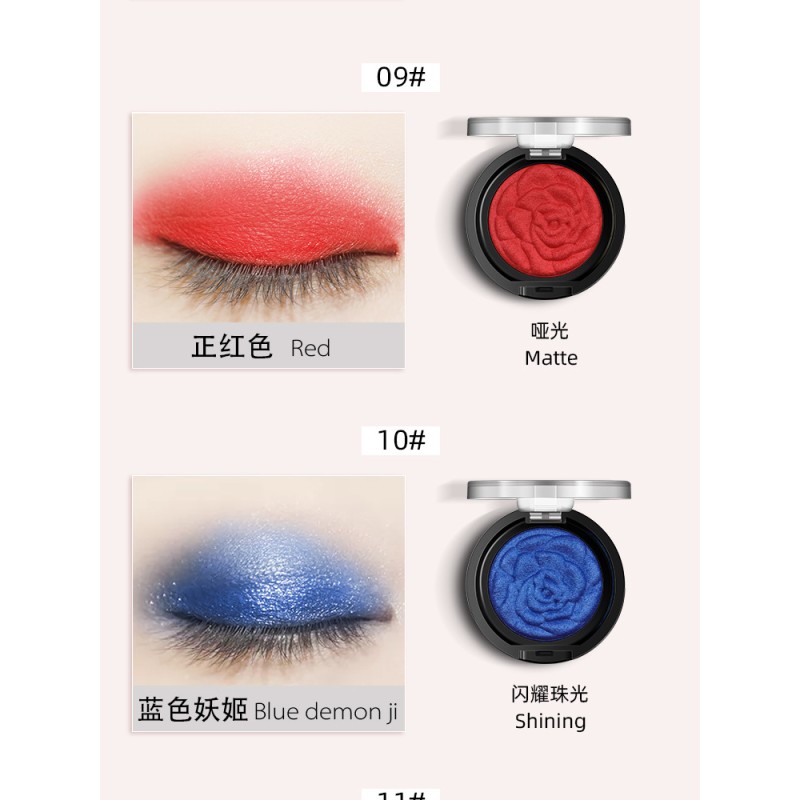 Blush Palette Factory - RTS SFR Compact 3d Rose Face Cosmetic High Pigment