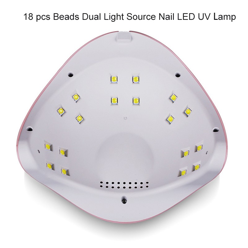 Nail Lamp Supplier - Ready to Ship 54 Watt Intelligent Gel LED UV Lamp